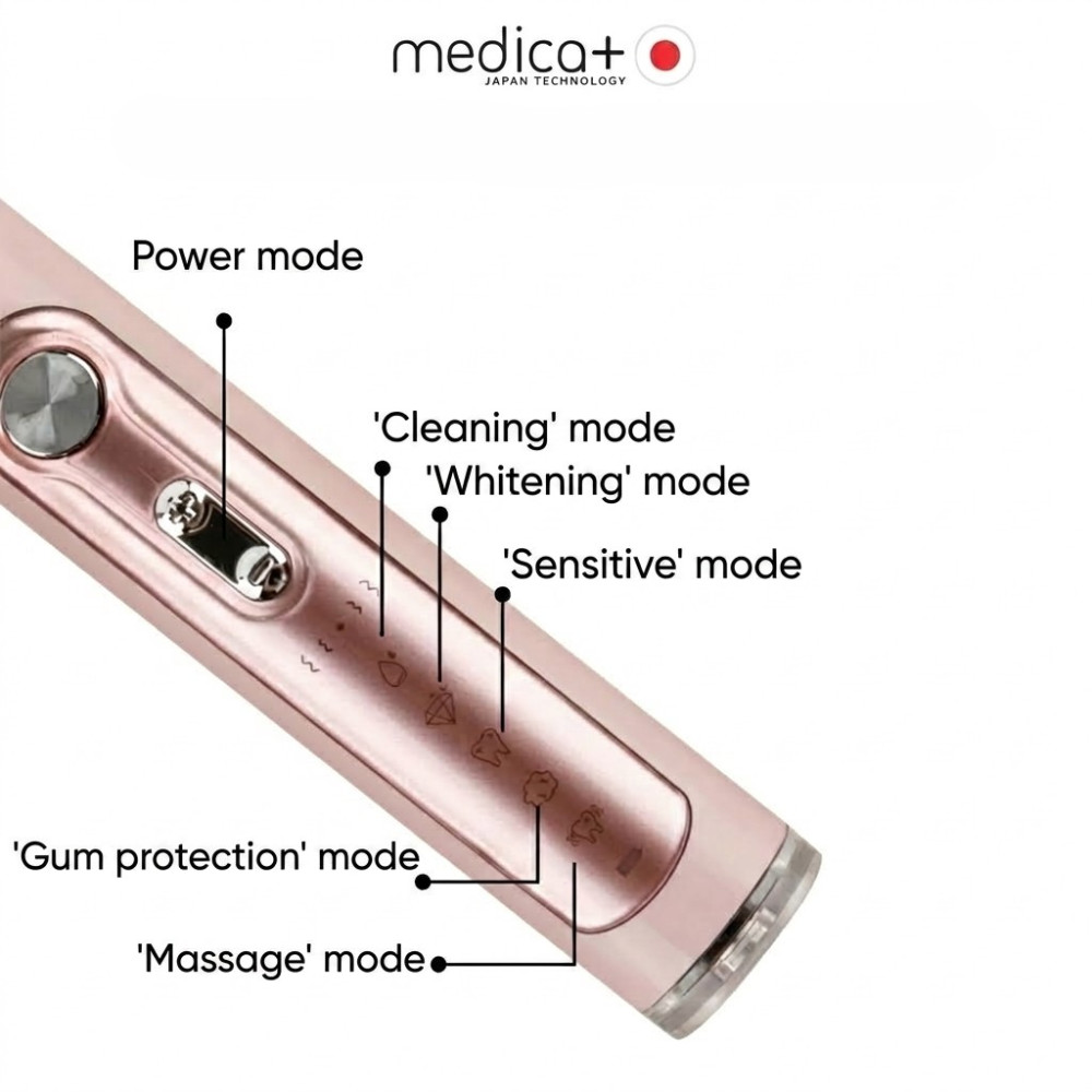 MEDICA+ PROBRUSH 9.0 fuchsia Ultrasonic Toothbrush (Japan)