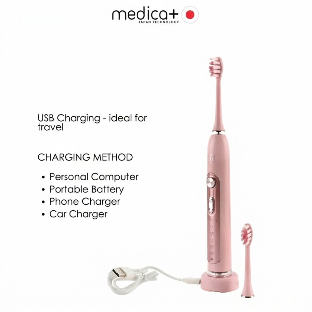 MEDICA+ PROBRUSH 9.0 fuchsia Ultrasonic Toothbrush (Japan)