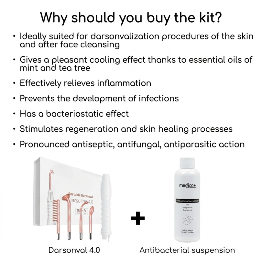 MEDICA+ DARSOLINE 4.0 Portable Darsonval (Japan)