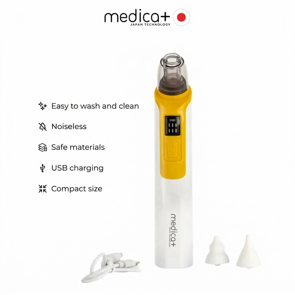 MEDICA+ NOSE CLEANER 6.0 Yellow Nasal Aspirator (Japan)