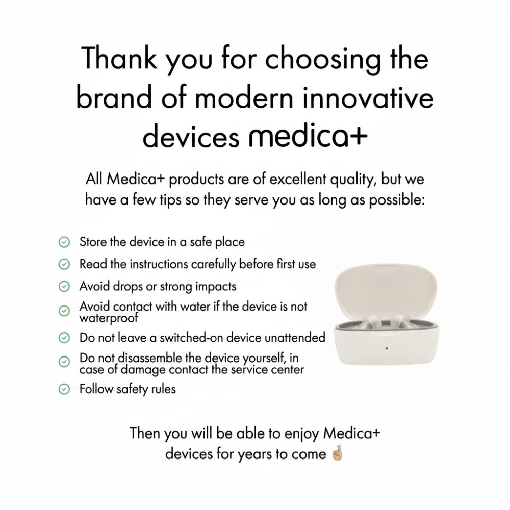 MEDICA+ Sound Control 16 Universal Hearing Aid (Japan)