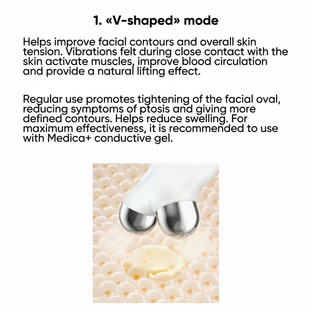 MEDICA+ Skin Lifting 6.0 White Microcurrent Lifting (Japan)