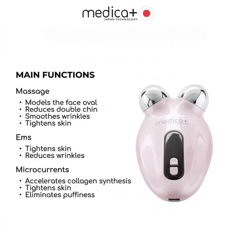 MEDICA+ Skin Lifting 6.0 Pink Microcurrent Lifting (Japan)