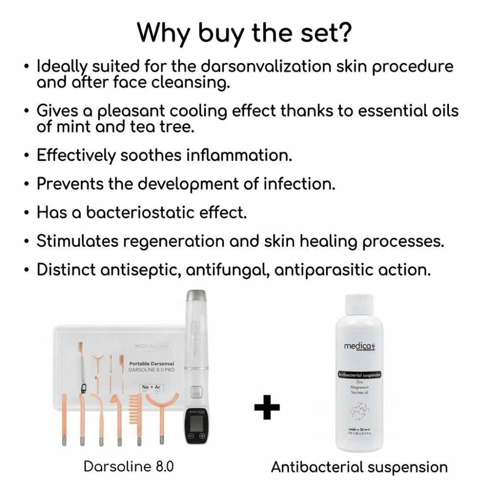 Darsonval apparatus MEDICA+ Lux Darsoline 8.0 (Japan)