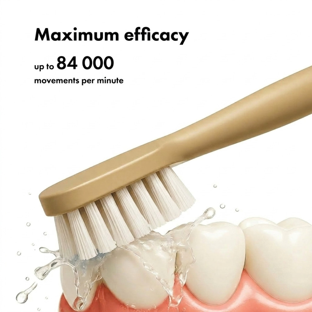 MEDICA+ ProBrush 11 GOLD Soft-Touch Sonic Toothbrush (Japan)