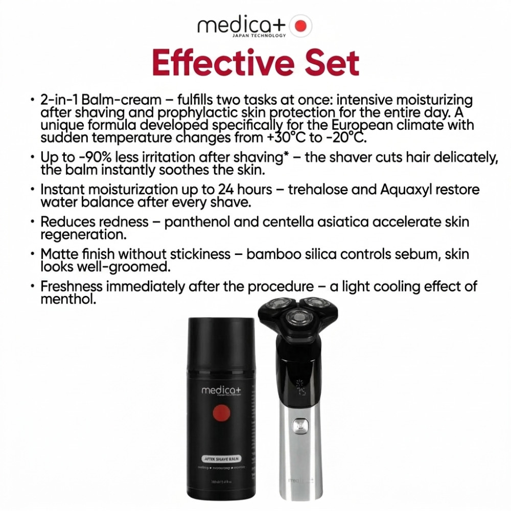 MEDICA+ STEEL 6500 electric shaver (Japan)