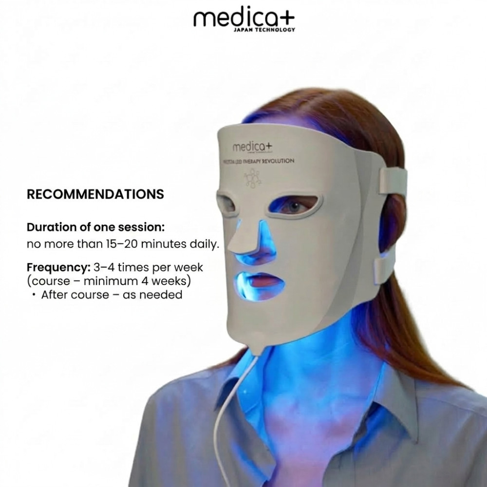 MEDICA+ LEDMask 8X LED light therapy mask (Japan)