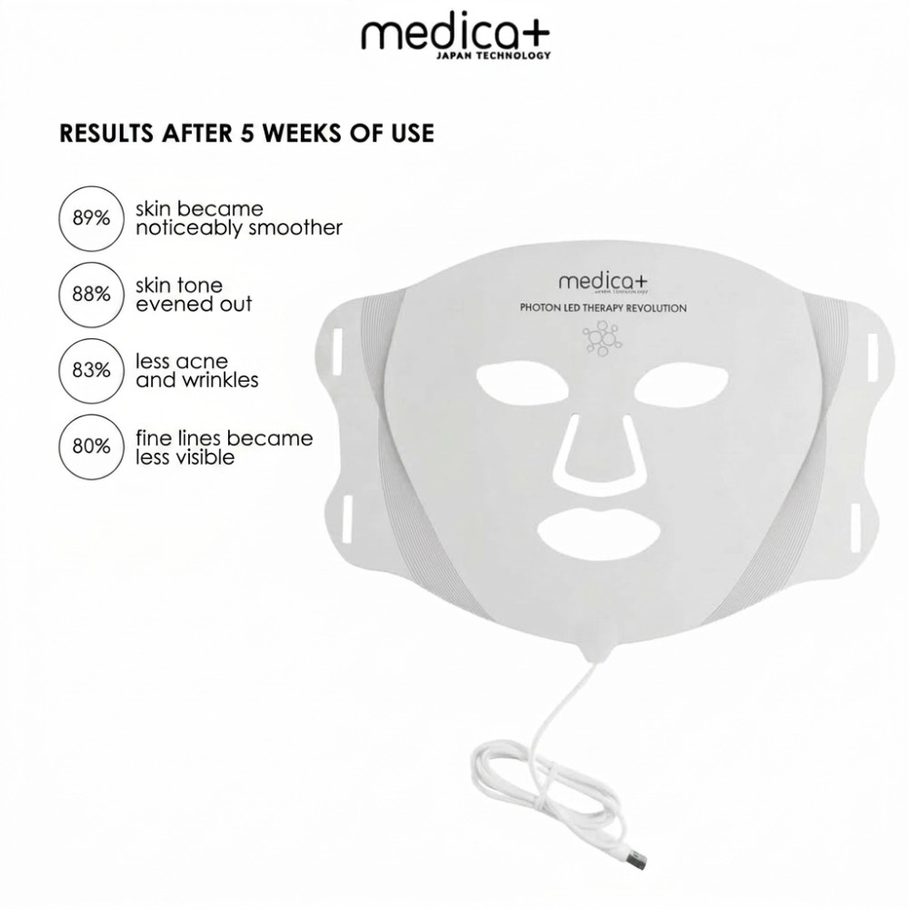MEDICA+ LEDMask 8X LED light therapy mask (Japan)