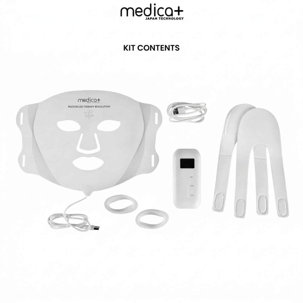 MEDICA+ LEDMask 8X LED light therapy mask (Japan)