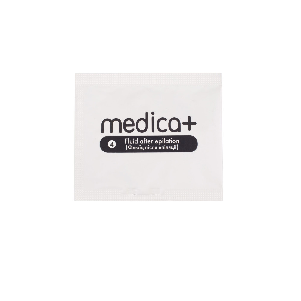 A set of 4 MEDICA+ cosmetic samples