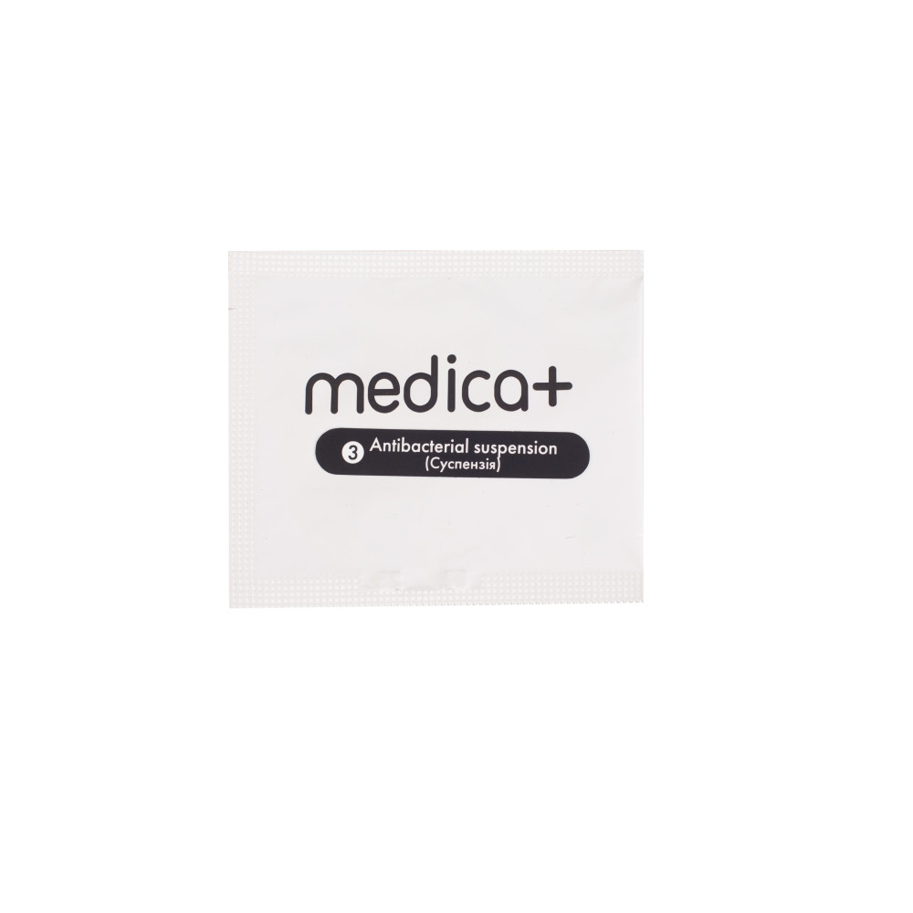 A set of 4 MEDICA+ cosmetic samples