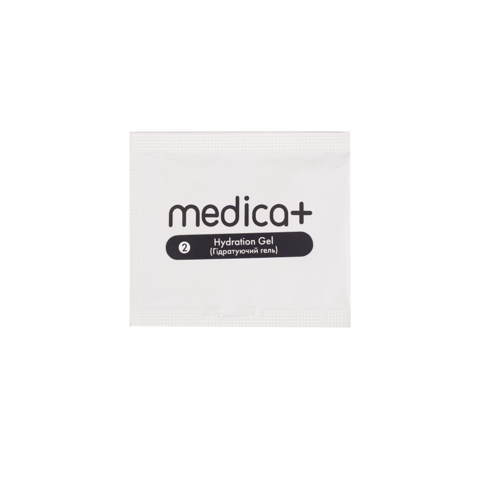 A set of 4 MEDICA+ cosmetic samples