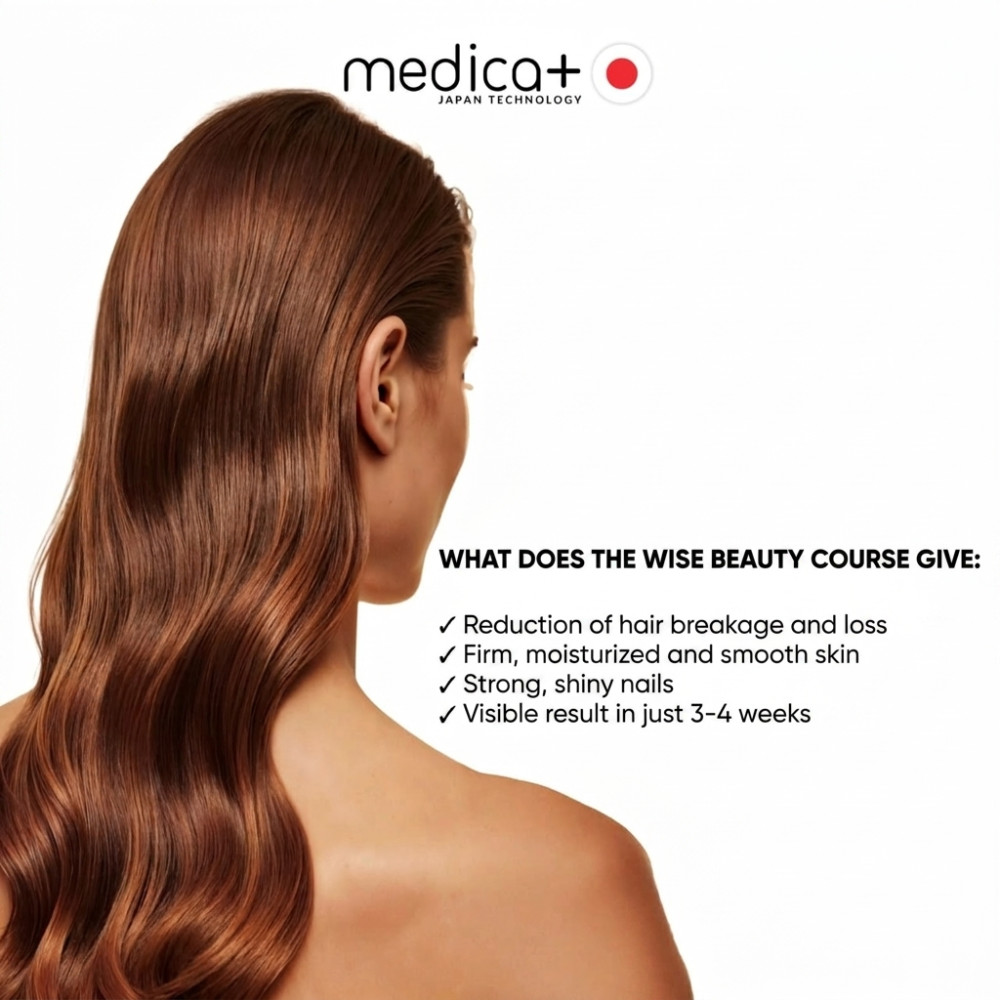 MEDICA+ Wise Beauty dietary supplement for hair, skin and nails (60 capsules)