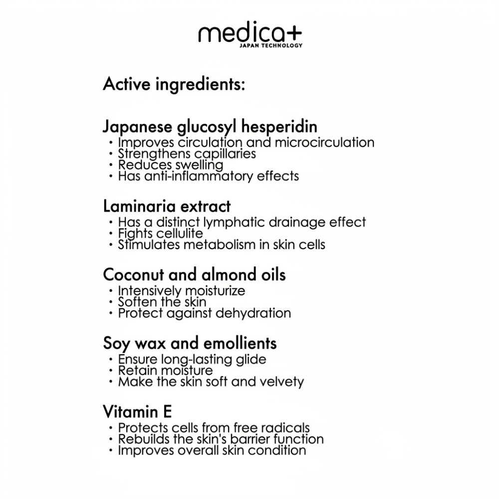 MEDICA+ Body Massage Cream