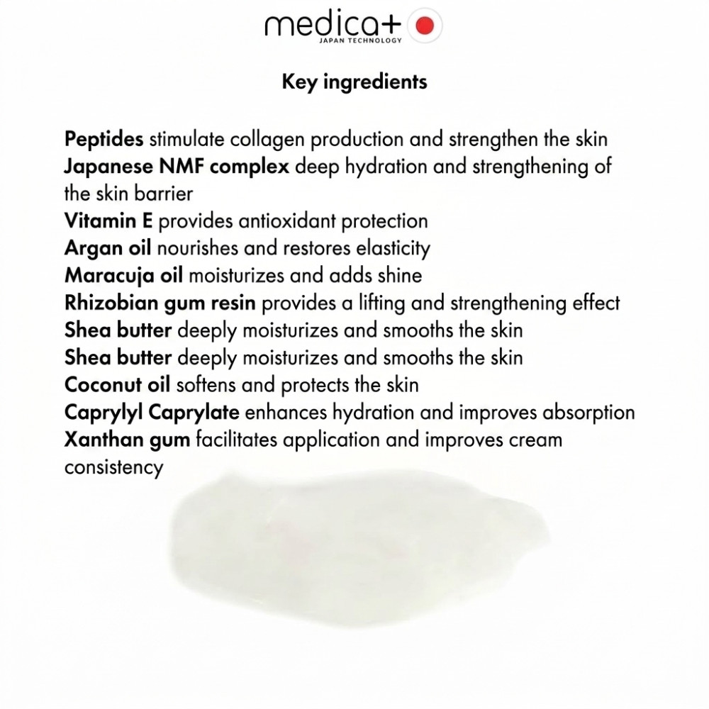 MEDICA+ Lift & Glow Night Cream (50 ml) – a night cream with a lifting effect