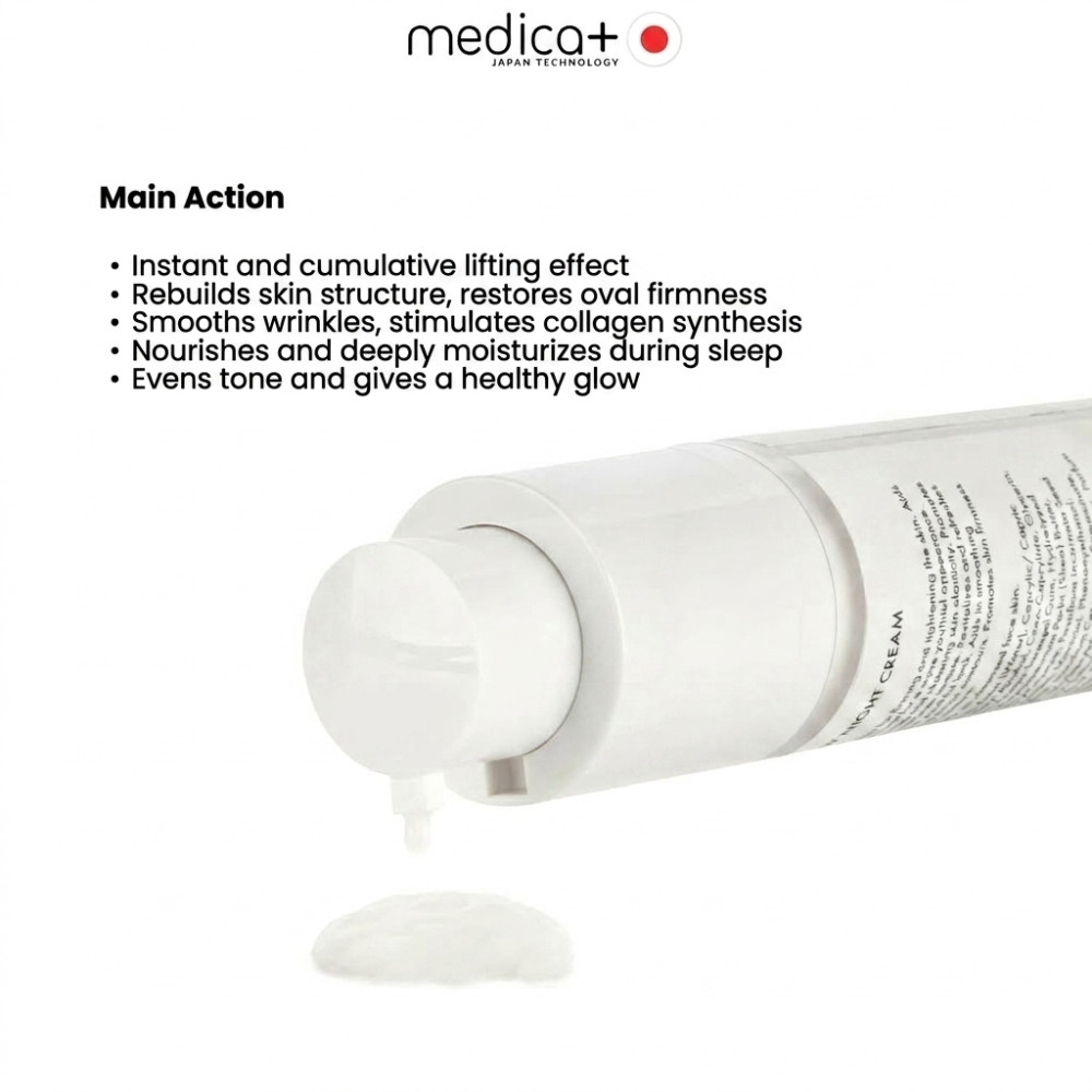 MEDICA+ Lift & Glow Night Cream (50 ml) – a night cream with a lifting effect