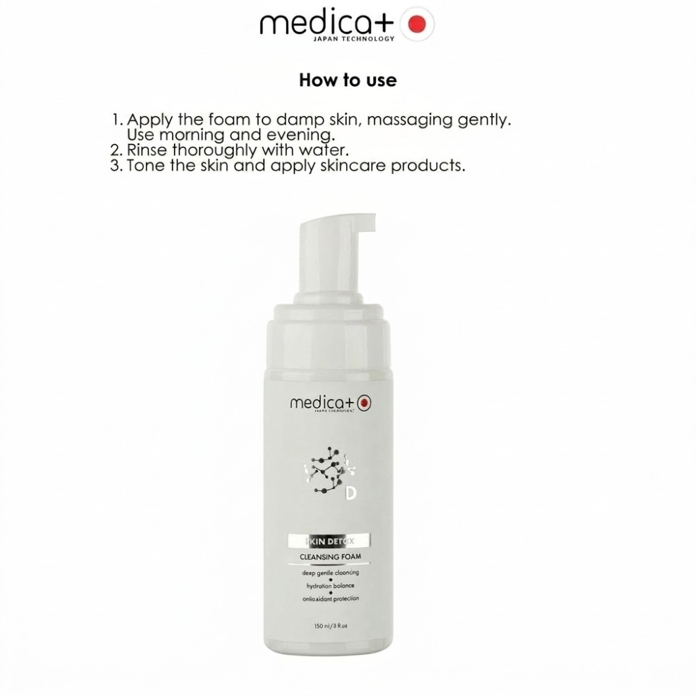 MEDICA+ Skin Detox Cleansing Foam 