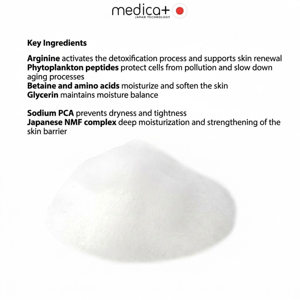 MEDICA+ Skin Detox Cleansing Foam 