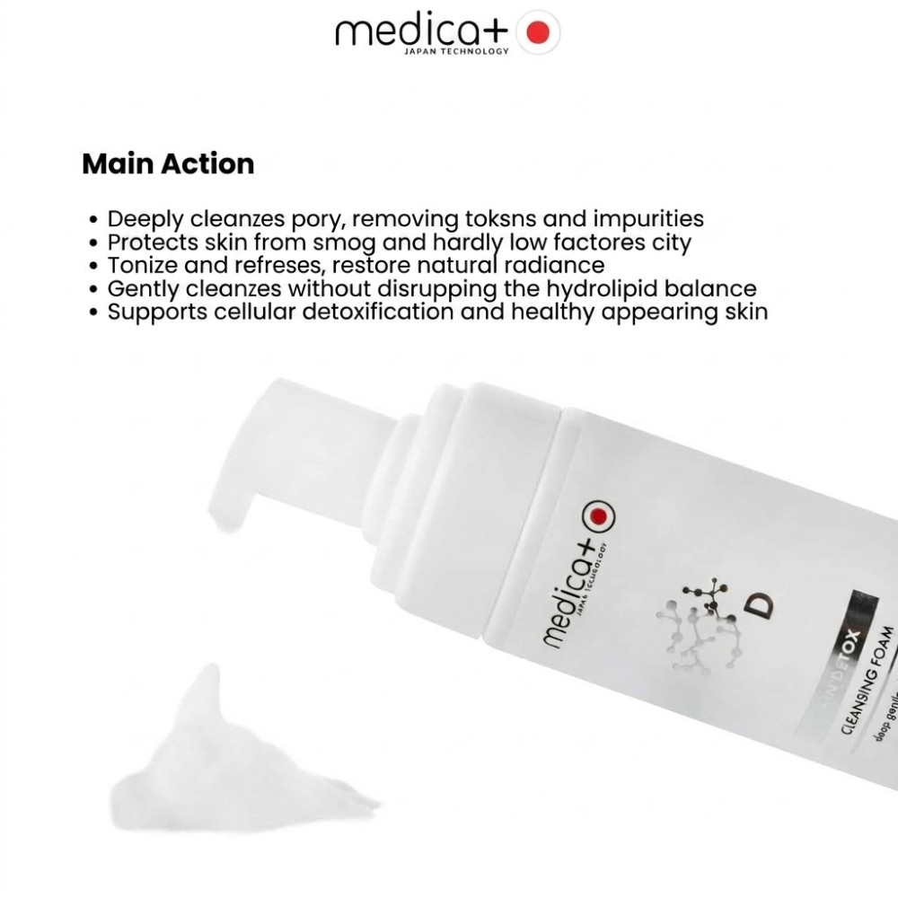MEDICA+ Skin Detox Cleansing Foam 