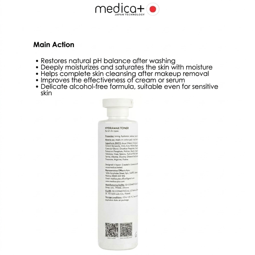 MEDICA+ Hydramax Toner (250 ml)
