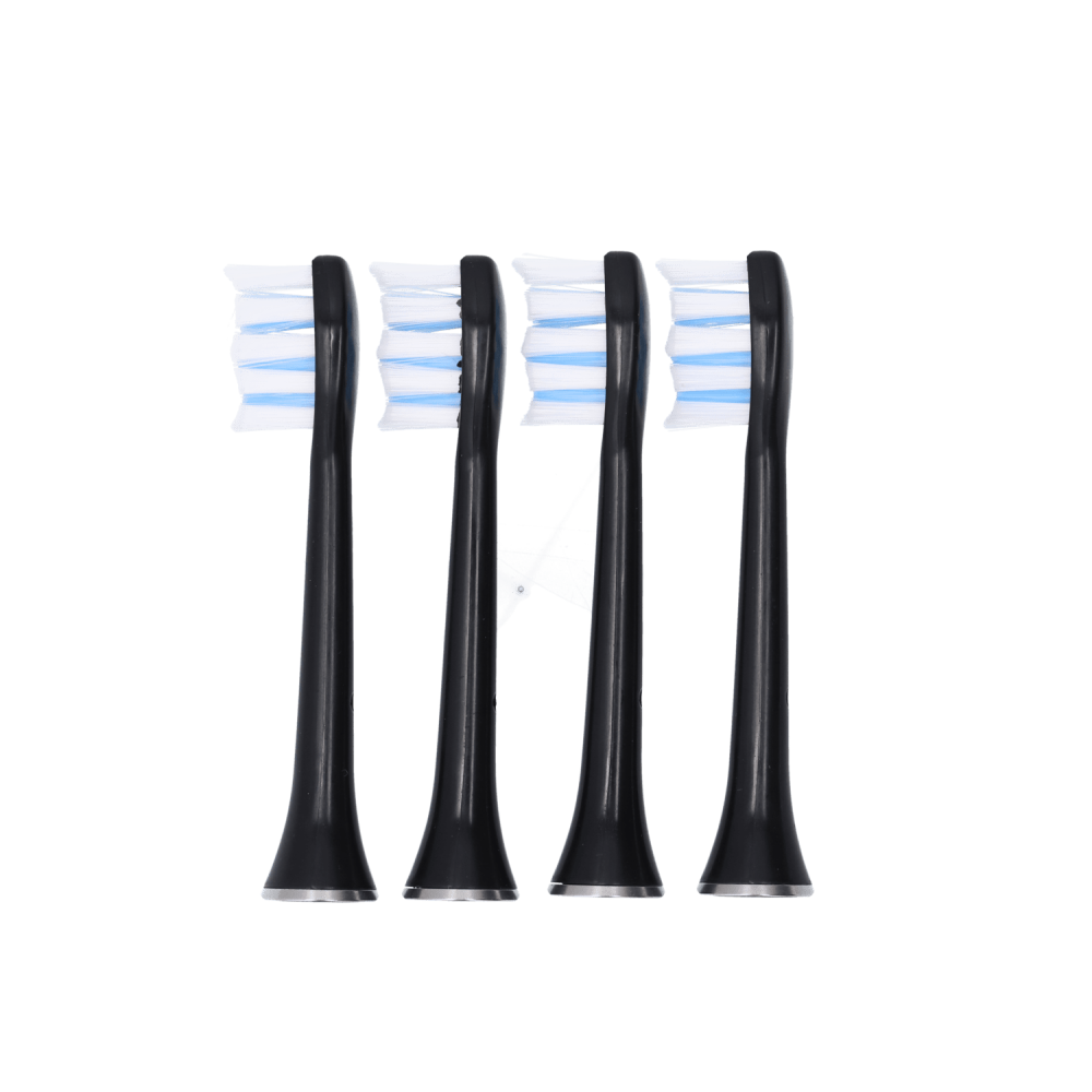 Replacement brush heads for the MEDICA + PROBRUSH 9.0 black ultrasonic toothbrush (4 pcs) (Japan)