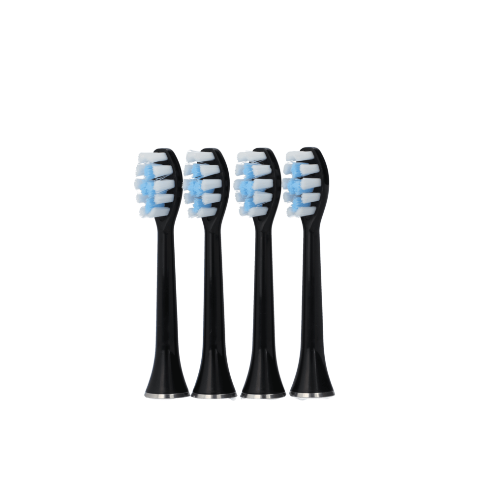 Replacement brush heads for the MEDICA + PROBRUSH 9.0 black ultrasonic toothbrush (4 pcs) (Japan)
