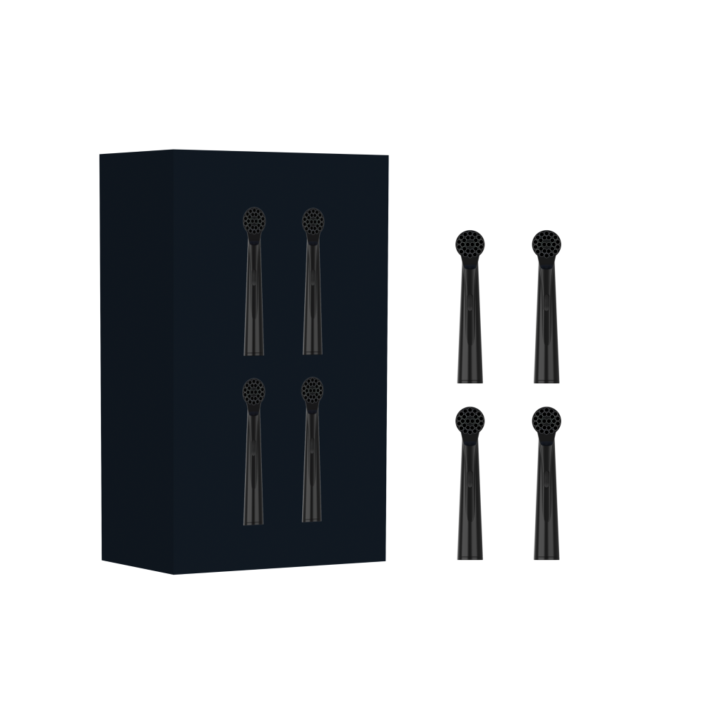 Replacement brush heads for the MEDICA+ ProBrush XO black electric toothbrush (4 pcs)
