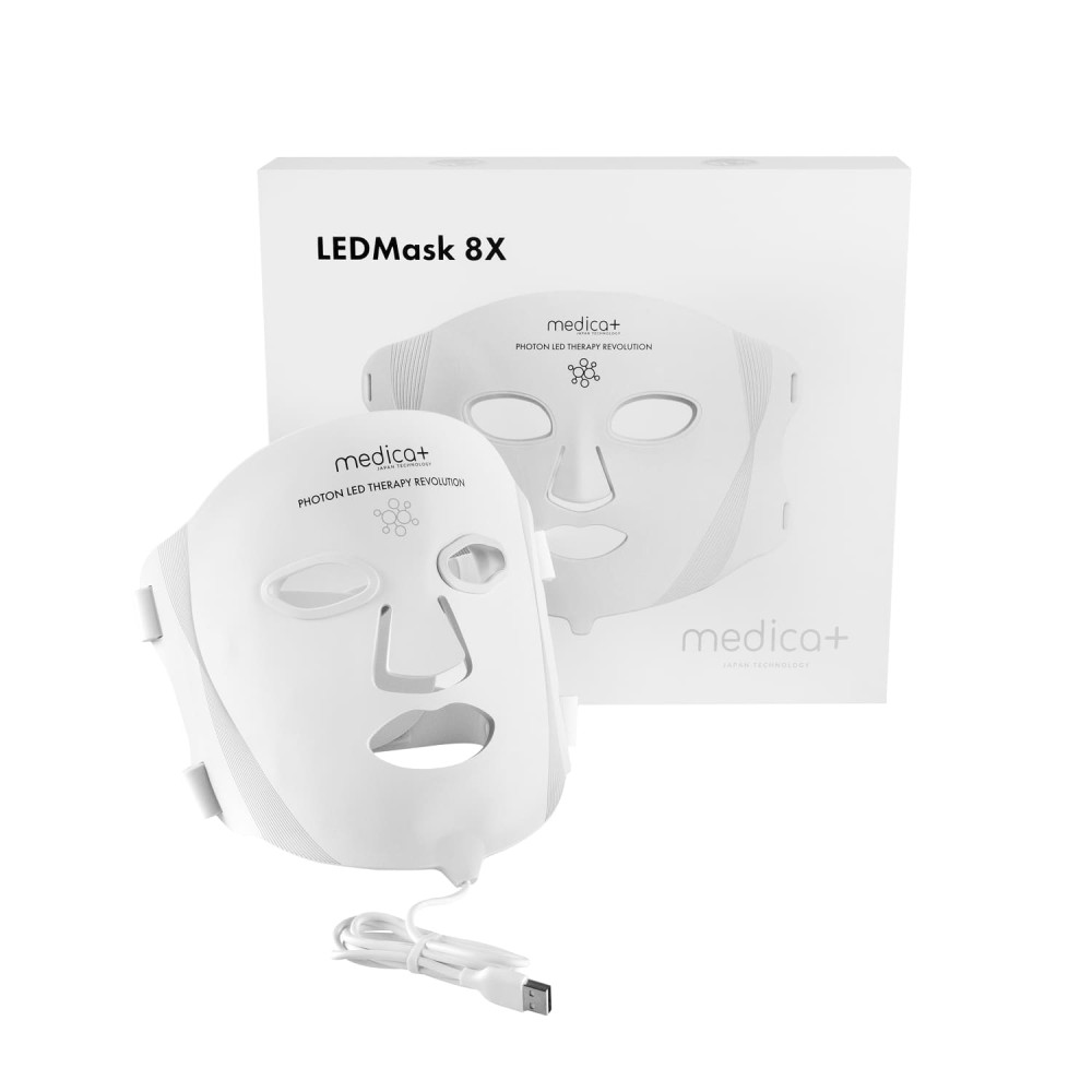 MEDICA+ LEDMask 8X LED light therapy mask (Japan)